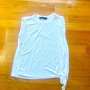 Rags to Riches Sleeveless top with side knot